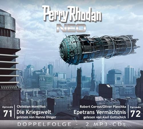 Perry Rhodan NEO MP3 Doppel-CD Folgen 71 + 72: Die Kriegswelt; Epetrans Vermächtnis